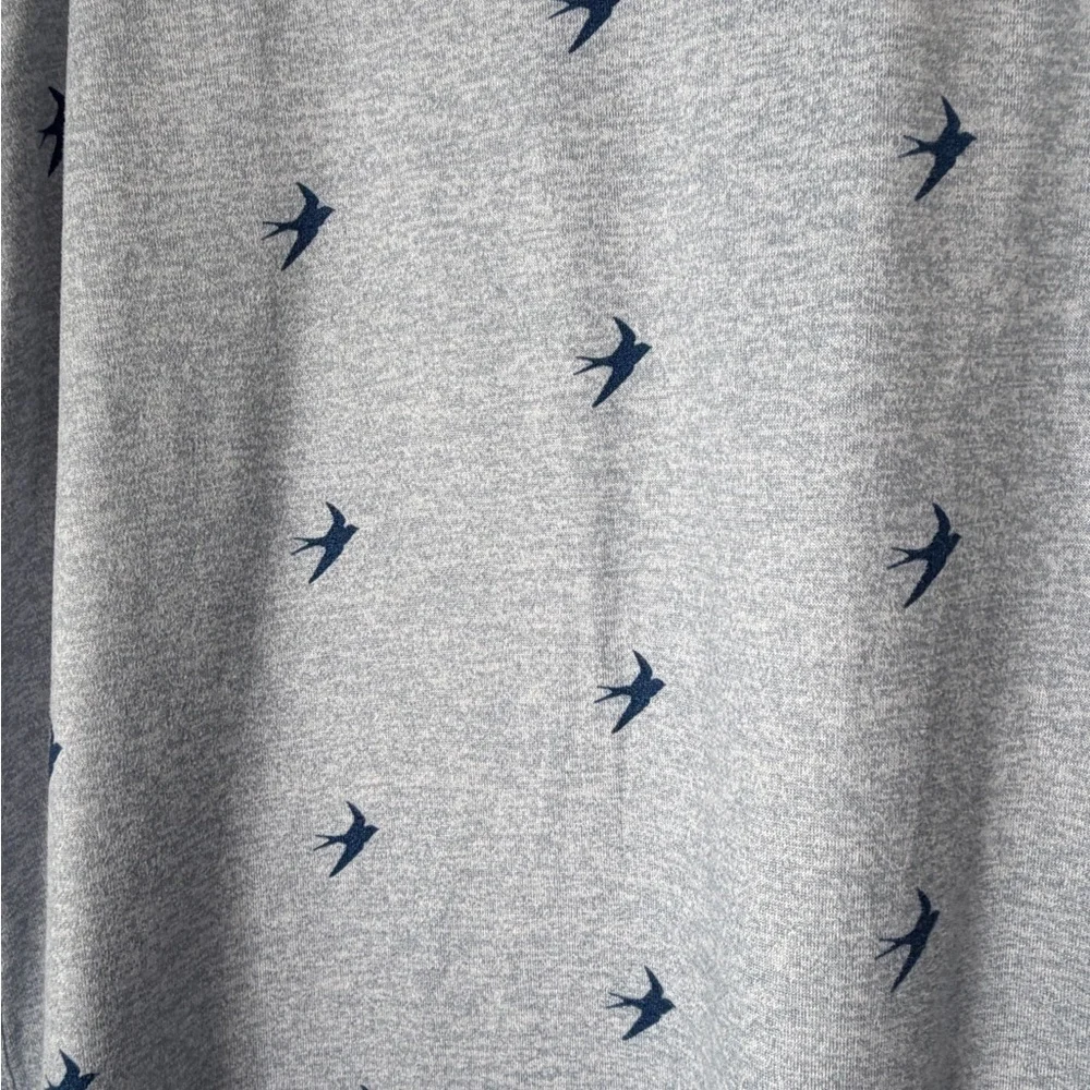 Oiselle Blue Bird Print Performance Tank Top Size 10 - Picture 7 of 7